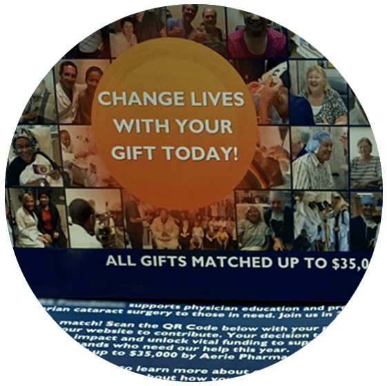 ASCRS change lives flyer