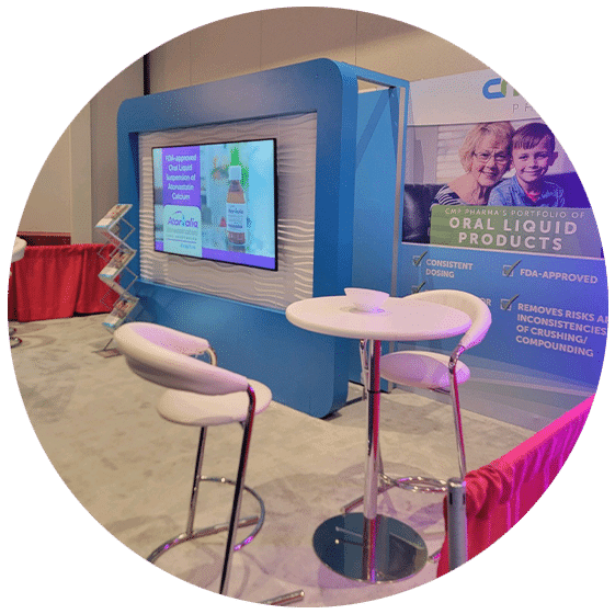 CMP Pharma booth