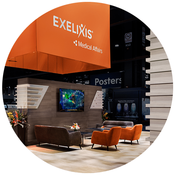 Exelixis Medical Affairs booth