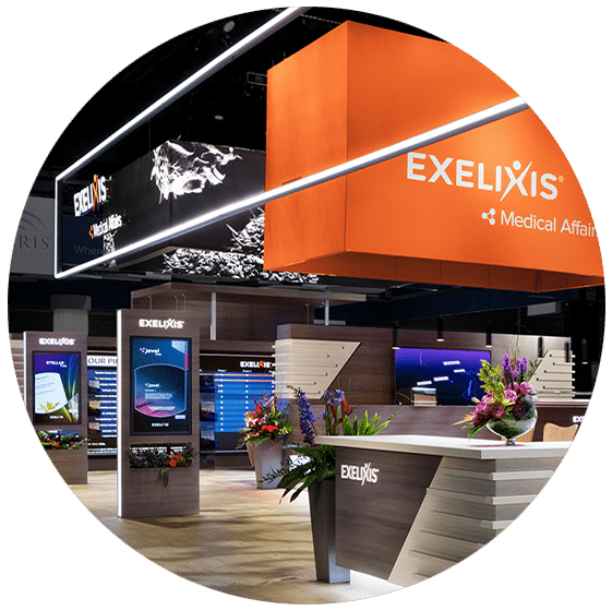 Exelixis Medical Affairs booth