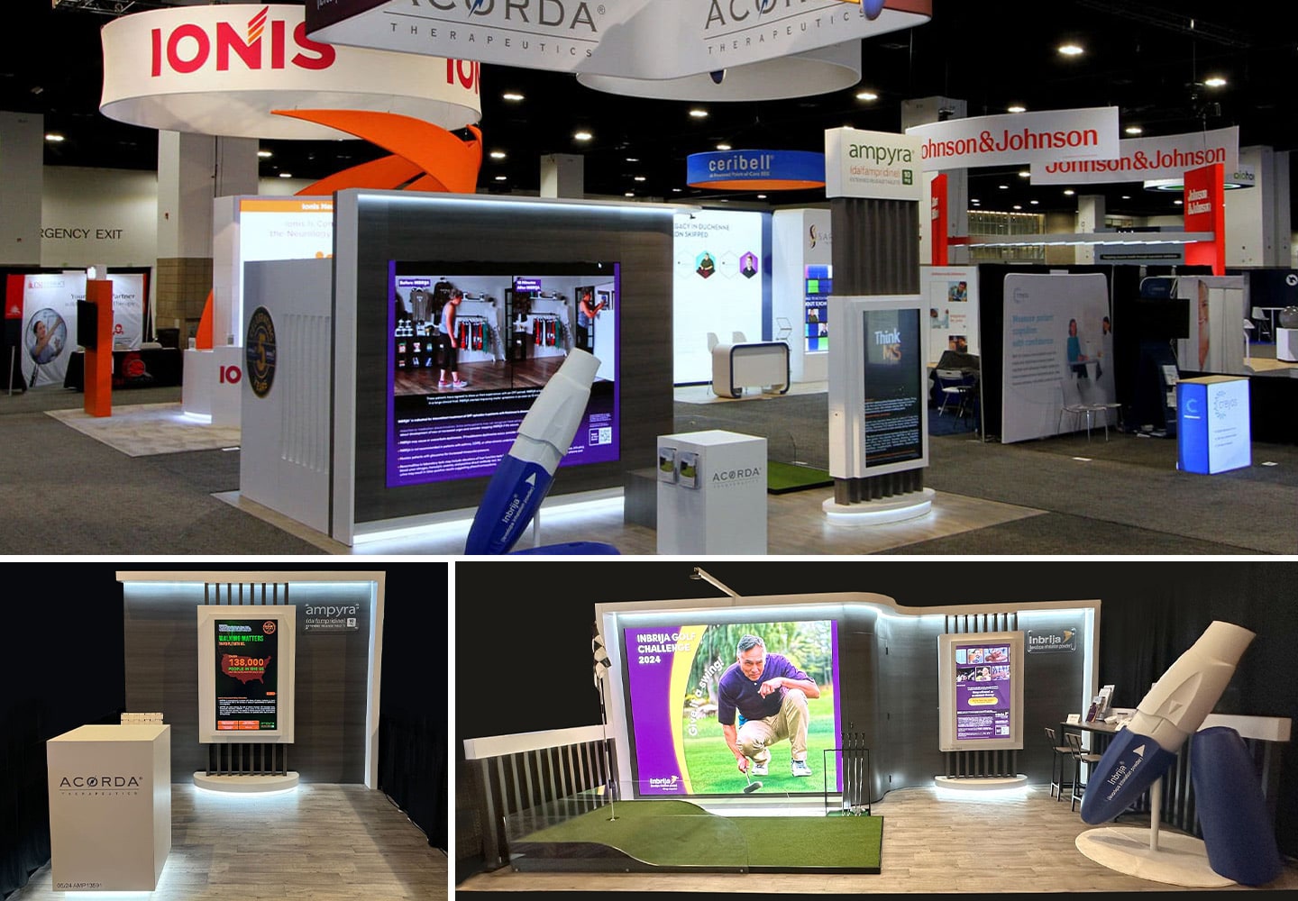 Accorda booth configurations